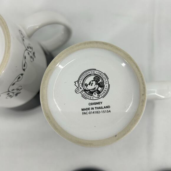 Disney Parks Mickey Mouse Cup Of Magic Coffee Mugs With Lids. 40th Anniversary - Picture 12 of 12